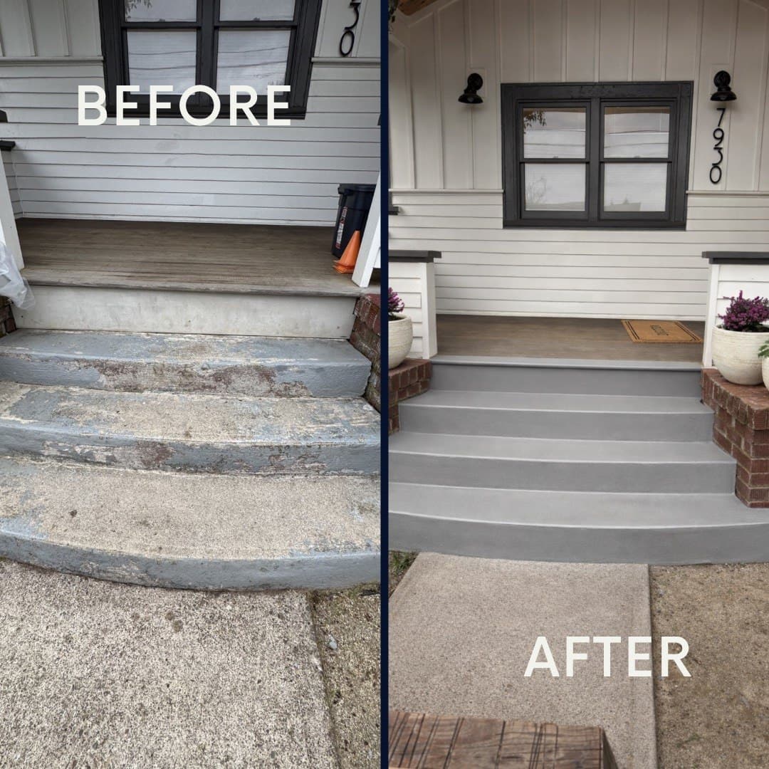 Concrete Steps Resurfacing